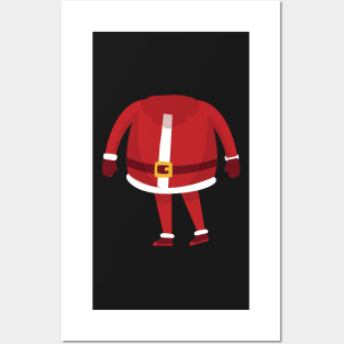 NOVELTY CHRISTMAS  RUDE XMAS SUIT - SANTAS BUDDY COSTUME Posters and Art